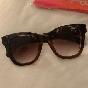 QUAY After Hours Sunglasses - Tort/Brown